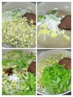 Make Celery sprouts step 5