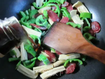 Make Pyramid sausages step 6