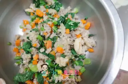 Make Grain rice-burning wheat step 5