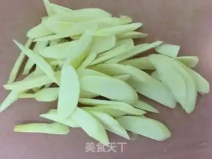 Make White and fried step 1
