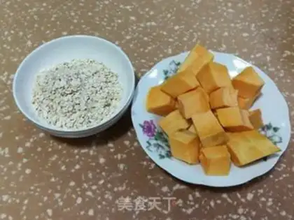 Make Pumpkin oatmeal step 1