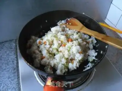 Make Shrimp rice step 12