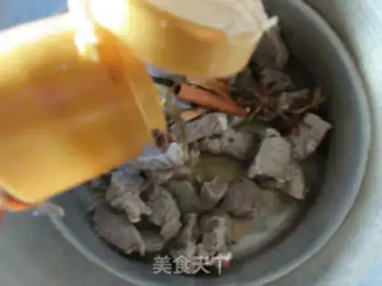 Make White beef step 4
