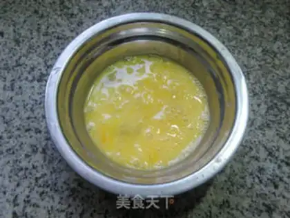 Make Eggs and dumplings step 1