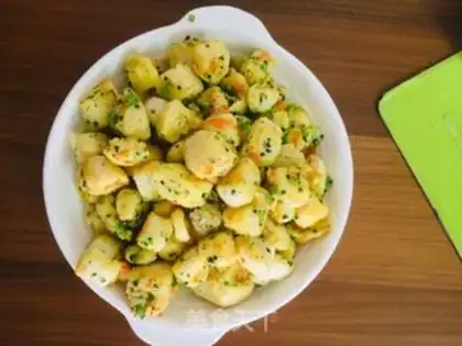 Make Scrambled vegetables step 8
