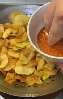 Make Homemade chips step 6