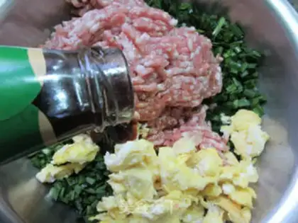 Make Eggs and dumplings step 8