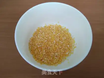 Make Porridge of rice and green beans step 4