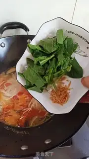 Make Ketchup and egg noodles step 8