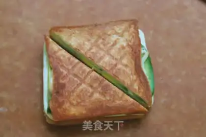 Make Butter egg sandwich step 5