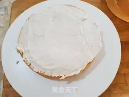 Make Chestnut cream pine cake step 6