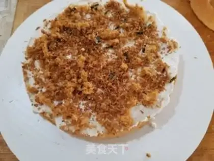 Make Chestnut cream pine cake step 7