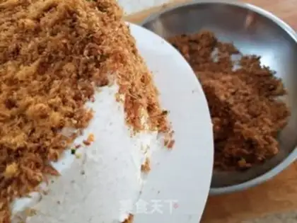 Make Chestnut cream pine cake step 10