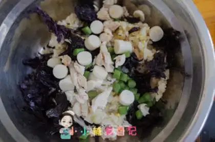 Make Sausage violet step 7