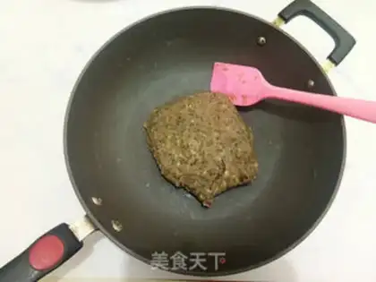 Make ♪ A pancake of green soybeans ♪ step 3