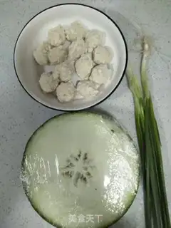 Make Pond melon fishball soup step 0