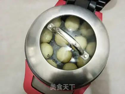 Make ♪ A pancake of green soybeans ♪ step 19