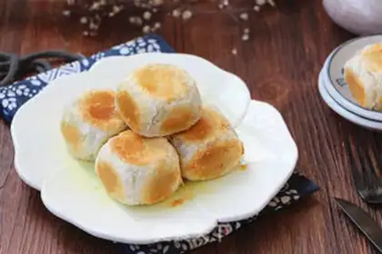 Make ♪ A pancake of green soybeans ♪ step 23