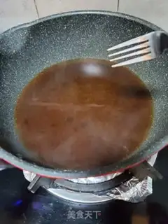 Make Red sugar cinnamon soup step 2