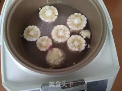 Make Mead of corn melon soup step 5