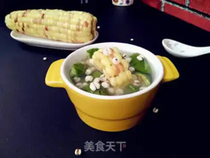 Make Mead of corn melon soup step 9