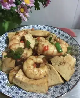 Make Shrimp tofu step 15