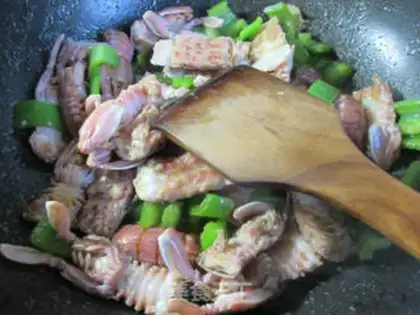Make Pyramid shrimp step 9