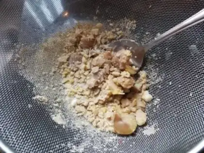 Make Chestnut mud step 3
