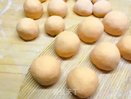 Make Carrot red bean bun step 9