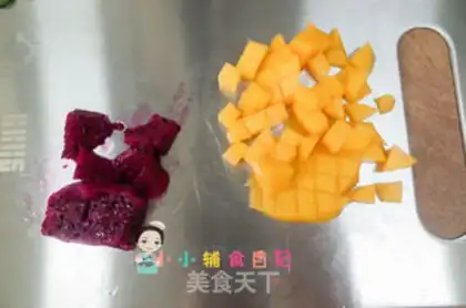 Make Milk and fruit granulates step 4