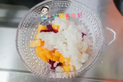 Make Milk and fruit granulates step 5