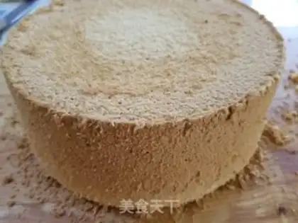 Make Chestnut cream pine cake step 0
