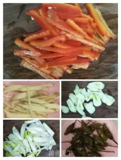 Make Home-cooked vegetables step 3
