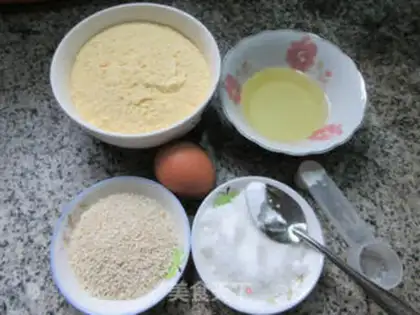 Make White sesame tacos step 0