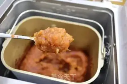 Make The appetizer sauce step 4