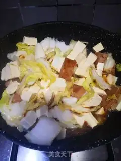 Make Bean curd with cabbage step 10