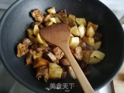 Make Potato fried chicken legs step 3