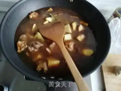 Make Potato fried chicken legs step 4