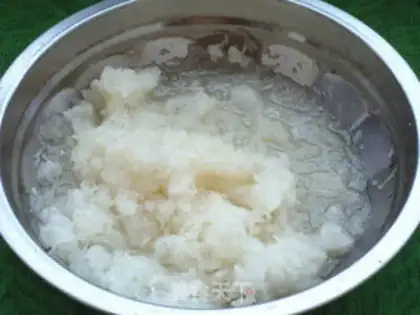 Make ♪ White radish bean greasy eggcake ♪ step 0