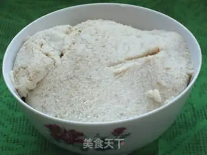Make ♪ White radish bean greasy eggcake ♪ step 1