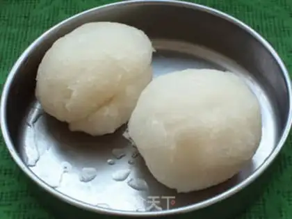 Make ♪ White radish bean greasy eggcake ♪ step 2