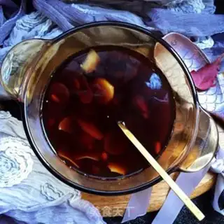Make Quick palm ginger tea step 7