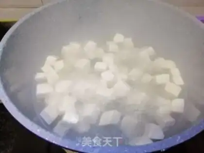 Make Autumn tofu step 3