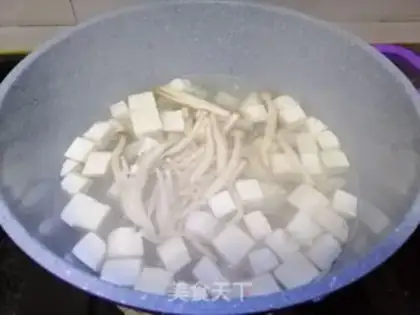 Make Autumn tofu step 4