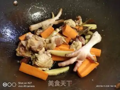 Make Carrot mushroom chicken soup step 6