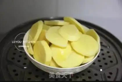 Make Blow up the potatoes step 1