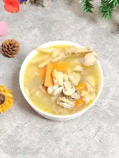 Make Carrot mushroom chicken soup step 11