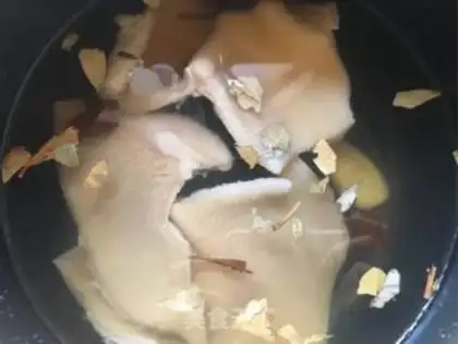 Make Spicy cow belly step 1
