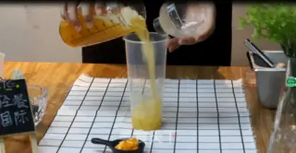 Make Heated mangoes step 7