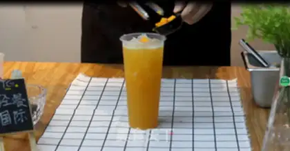 Make Heated mangoes step 8
